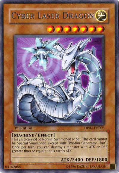 Cyber Laser Dragon [DP04-EN003] Rare - Doe's Cards