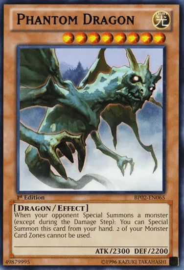 Phantom Dragon [BP02-EN065] Mosaic Rare - Doe's Cards