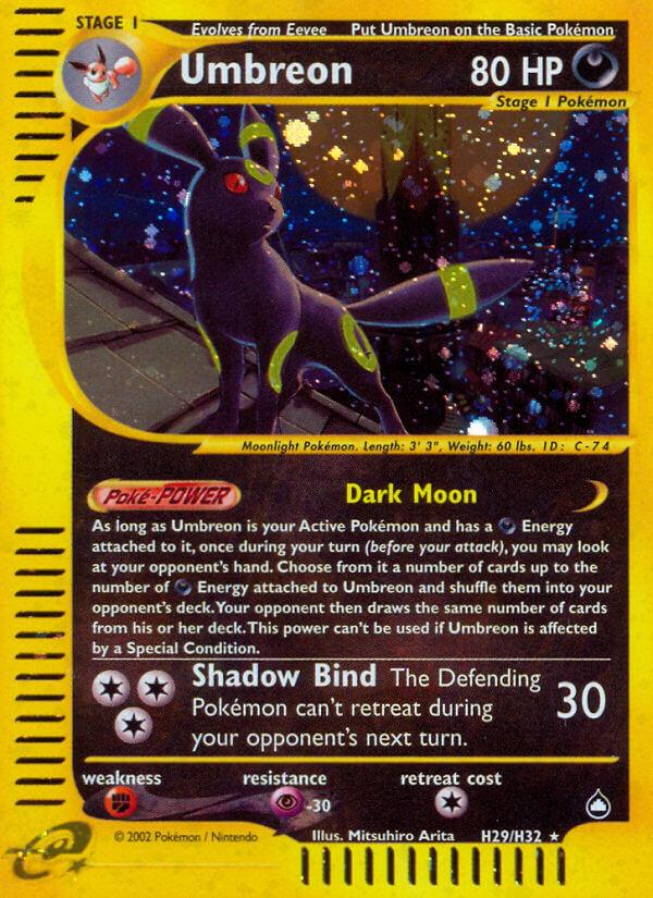 Umbreon (H29/H32) [Aquapolis] - Doe's Cards