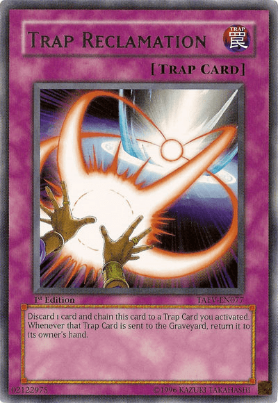 Trap Reclamation [TAEV-EN077] Rare - Doe's Cards