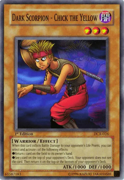 Dark Scorpion - Chick the Yellow [DCR-026] Common - Doe's Cards