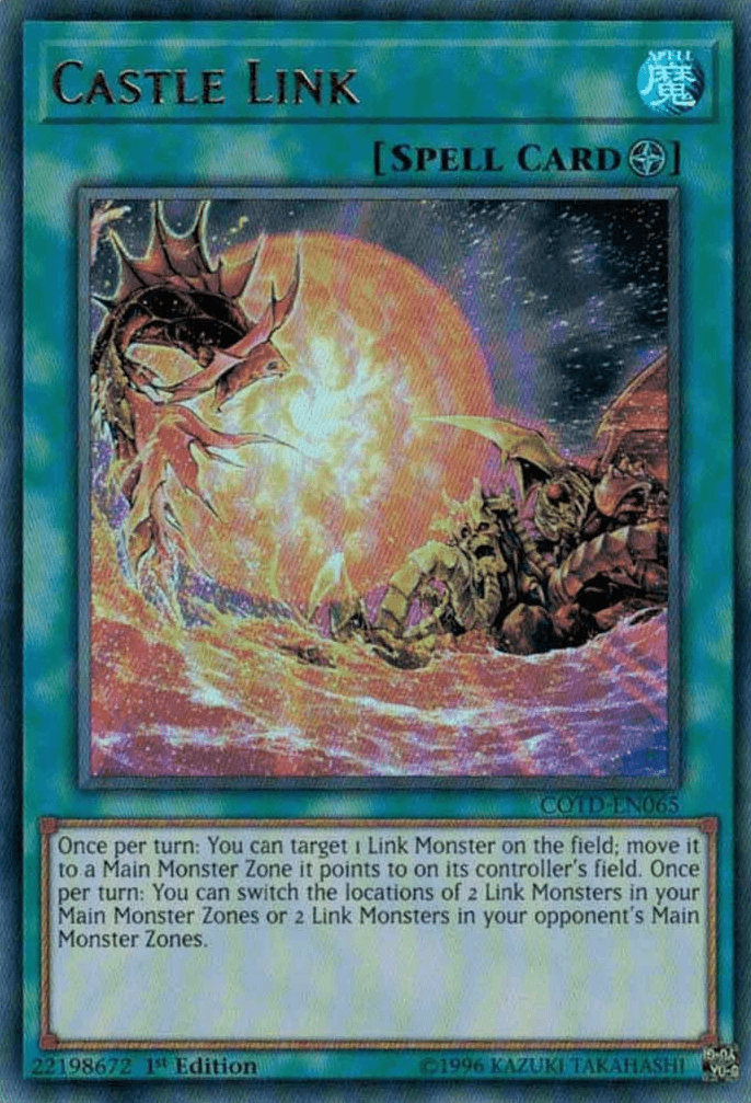 Castle Link [COTD-EN065] Ultra Rare - Doe's Cards