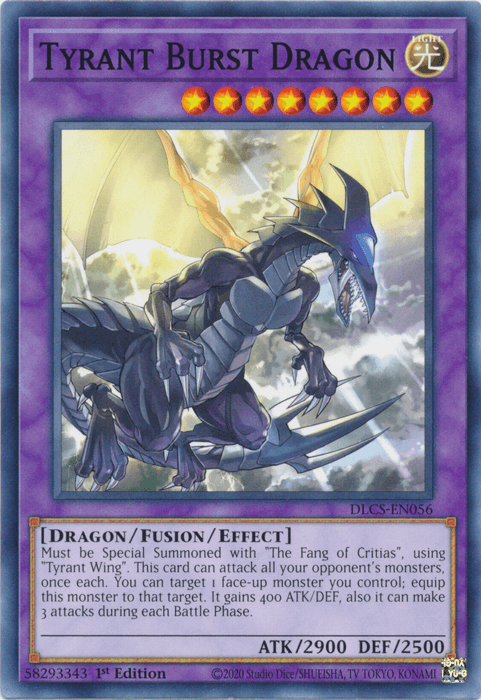 Tyrant Burst Dragon [DLCS-EN056] Common - Doe's Cards