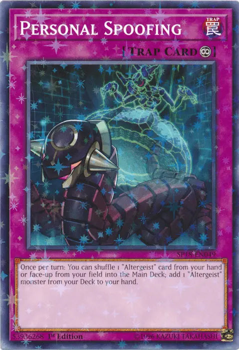 Personal Spoofing [SP18-EN049] Starfoil Rare - Doe's Cards