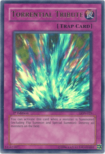 Torrential Tribute [LON-025] Ultra Rare - Doe's Cards