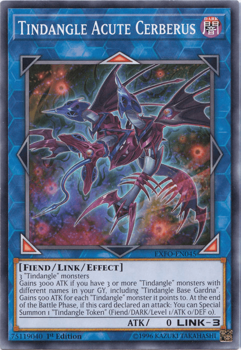 Tindangle Acute Cerberus [EXFO-EN045] Common - Doe's Cards