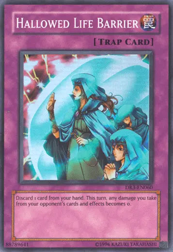 Hallowed Life Barrier [DR3-EN060] Super Rare - Doe's Cards