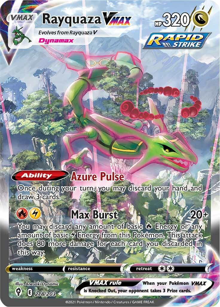 Rayquaza VMAX (218/203) [Sword & Shield: Evolving Skies] - Doe's Cards