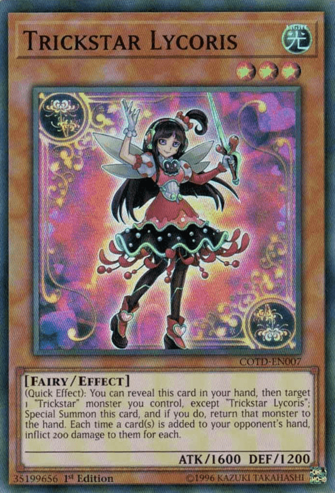 Trickstar Lycoris [COTD-EN007] Super Rare - Doe's Cards