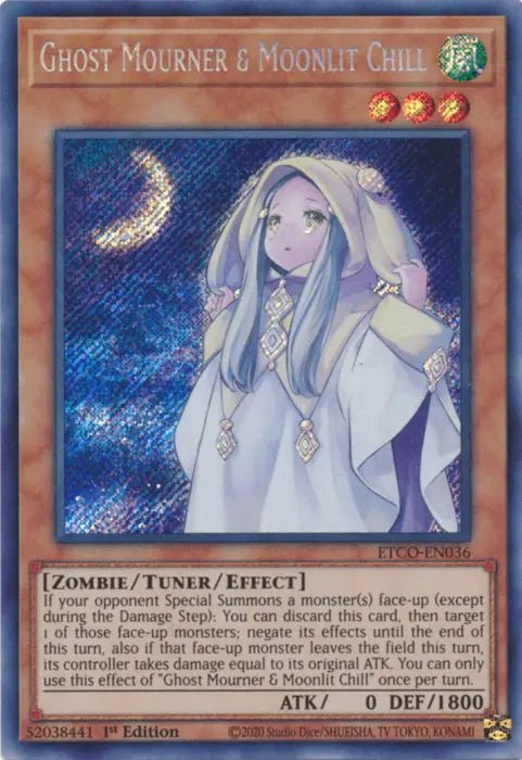 Ghost Mourner & Moonlit Chill [ETCO-EN036] Secret Rare - Doe's Cards
