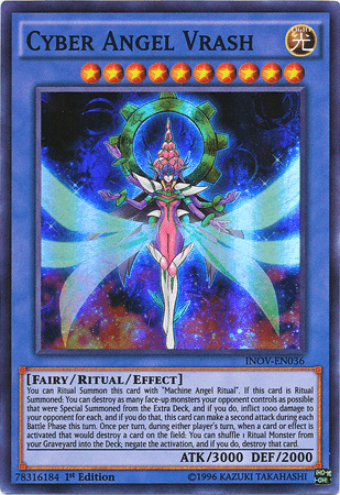 Cyber Angel Vrash [INOV-EN036] Super Rare - Doe's Cards