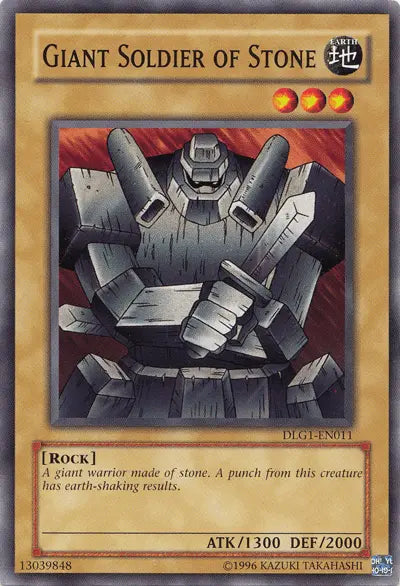 Giant Soldier of Stone [DLG1-EN011] Common - Doe's Cards