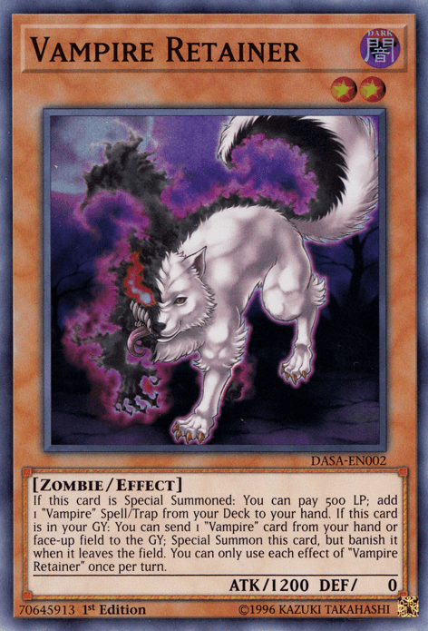 Vampire Retainer [DASA-EN002] Super Rare - Doe's Cards