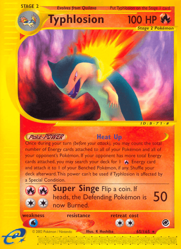 Typhlosion (65/165) [Expedition: Base Set] - Doe's Cards