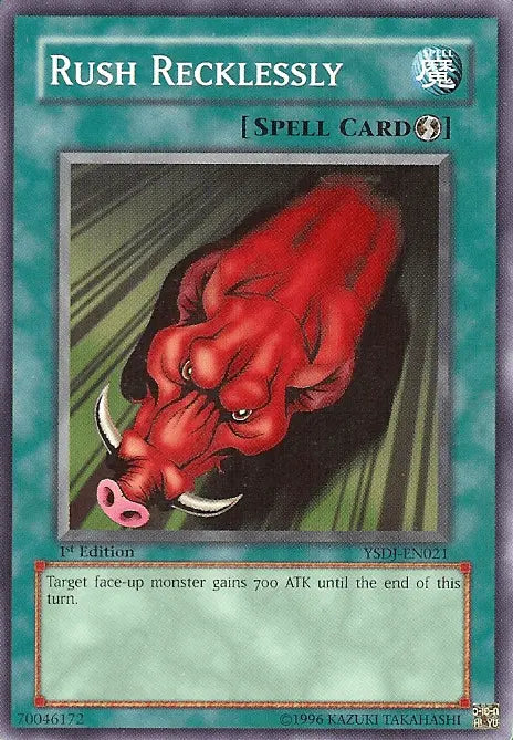 Rush Recklessly [YSDJ-EN021] Common - Doe's Cards