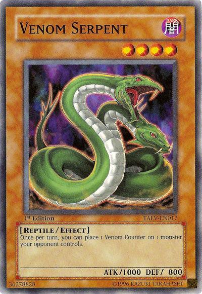 Venom Serpent [TAEV-EN017] Common - Doe's Cards