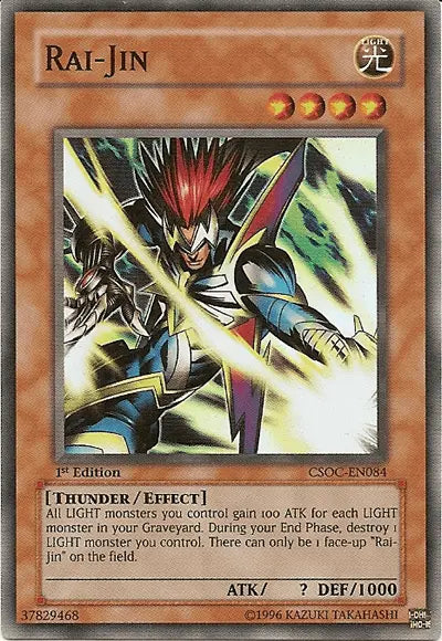 Rai-Jin [CSOC-EN084] Super Rare - Doe's Cards