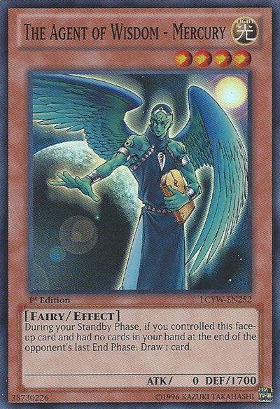 The Agent of Wisdom - Mercury [LCYW-EN252] Super Rare - Doe's Cards