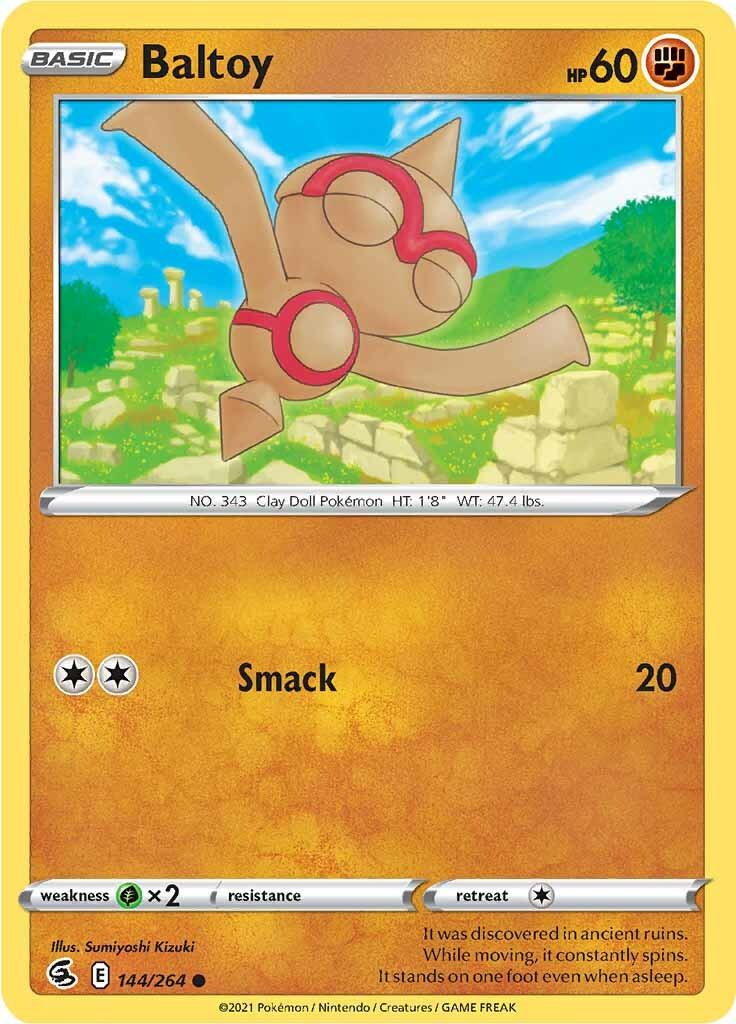 Baltoy (144/264) [Sword & Shield: Fusion Strike] - Doe's Cards