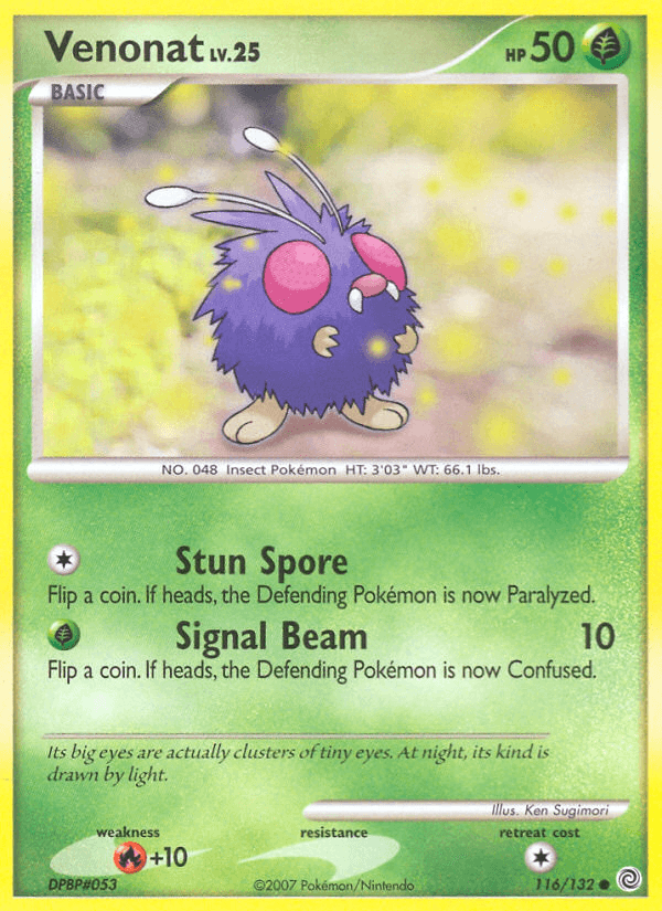 Venonat (116/132) [Diamond & Pearl: Secret Wonders] - Doe's Cards