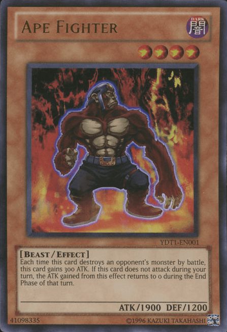 Ape Fighter (5D's Duel Transer) [YDT1-EN001] Ultra Rare - Doe's Cards