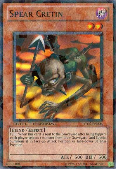 Spear Cretin [DT05-EN006] Common - Doe's Cards