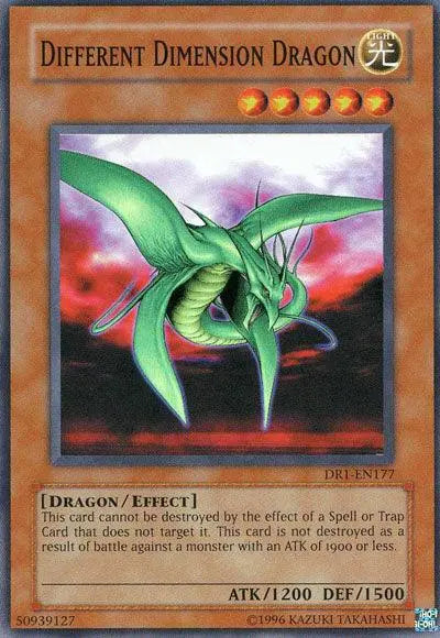 Different Dimension Dragon [DR1-EN177] Super Rare - Doe's Cards