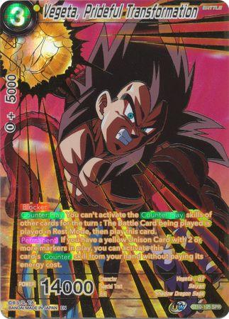 Vegeta, Prideful Transformation (SPR) (BT10-105) [Rise of the Unison Warrior] - Doe's Cards