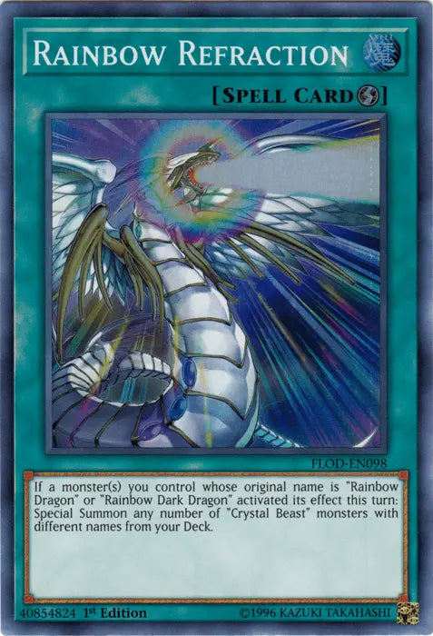 Rainbow Refraction [FLOD-EN098] Super Rare - Doe's Cards