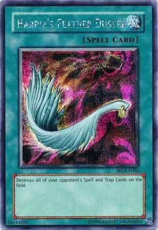 Harpie's Feather Duster [WC4-E003] Prismatic Secret Rare - Doe's Cards