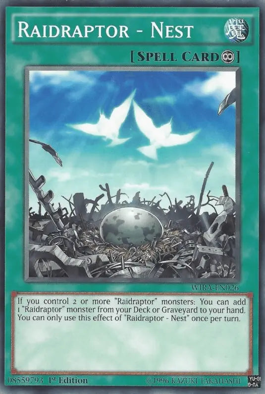 Raidraptor - Nest [WIRA-EN026] Common - Doe's Cards