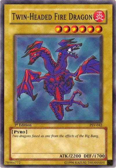 Twin-Headed Fire Dragon [PSV-042] Common - Doe's Cards