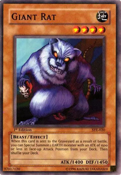 Giant Rat [SYE-020] Common - Doe's Cards