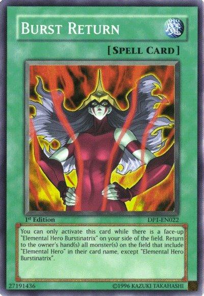 Burst Return [DP1-EN022] Super Rare - Doe's Cards