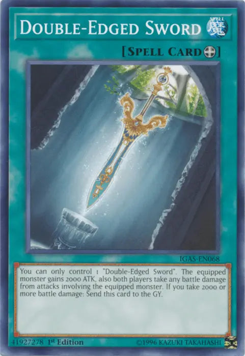 Double-Edged Sword [IGAS-EN068] Common - Doe's Cards
