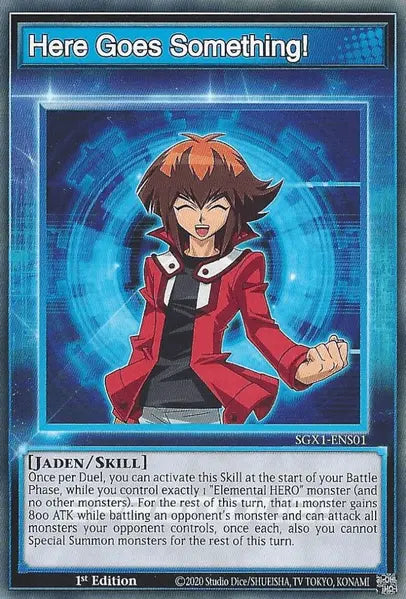 Here Goes Something! [SGX1-ENS01] Common - Doe's Cards
