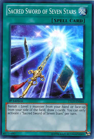 Sacred Sword of Seven Stars [LTGY-EN066] Super Rare - Doe's Cards