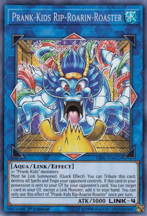 Prank-Kids Rip-Roarin-Roaster [HISU-EN022] Secret Rare - Doe's Cards