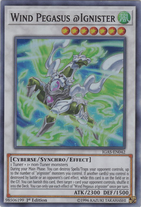 Wind Pegasus @Ignister [IGAS-EN042] Super Rare - Doe's Cards