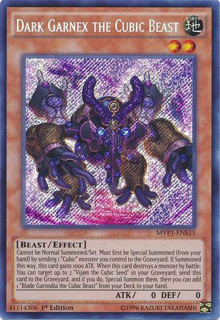 Dark Garnex the Cubic Beast [MVP1-ENS33] Secret Rare - Doe's Cards