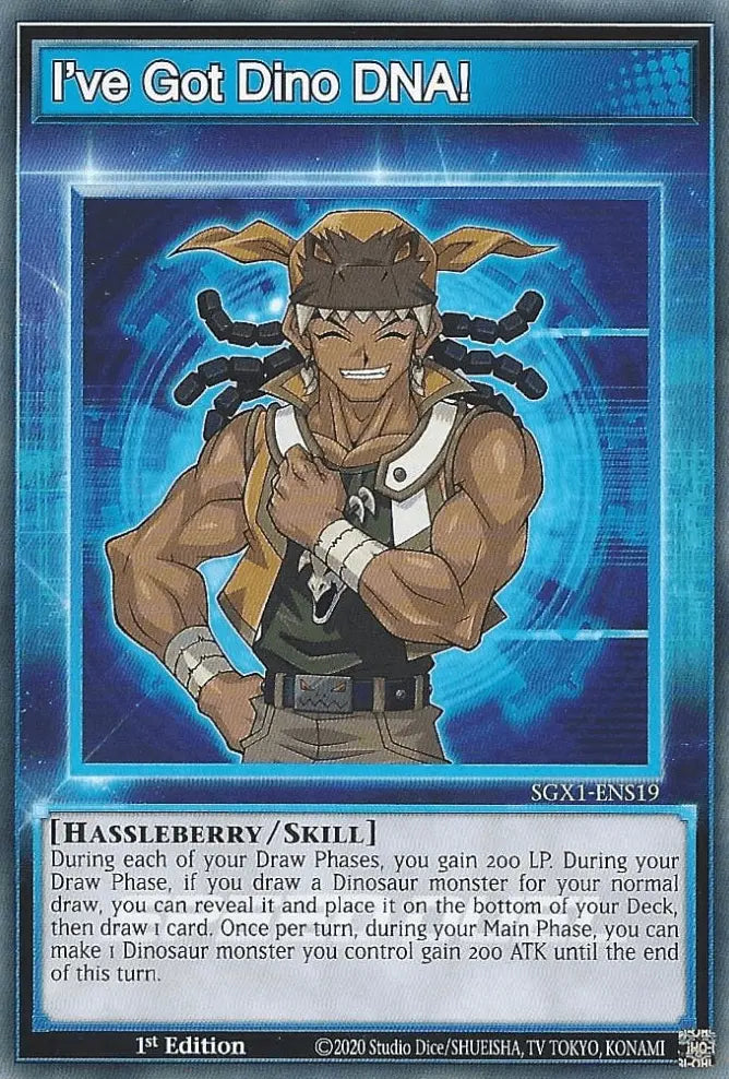 I've Got Dino DNA! [SGX1-ENS19] Common - Doe's Cards