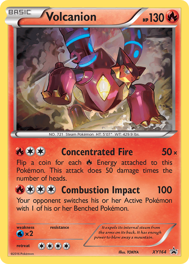 Volcanion (XY164) [XY: Black Star Promos] - Doe's Cards