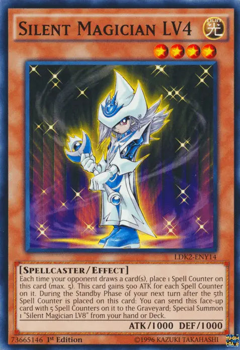Silent Magician LV4 [LDK2-ENY14] Common - Doe's Cards