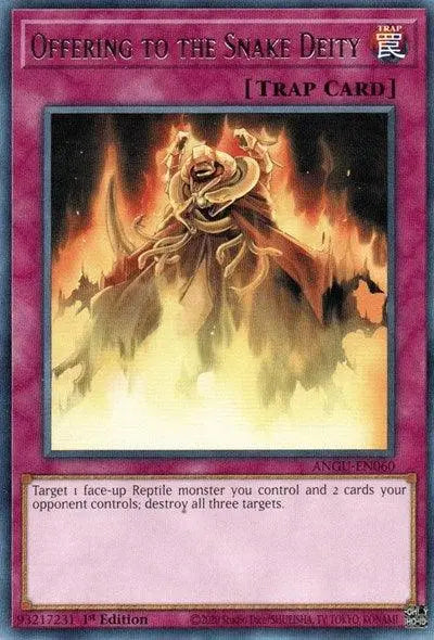 Offering to the Snake Deity (Rare) [ANGU-EN060] Rare - Doe's Cards