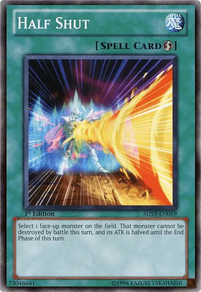 Half Shut [5DS3-EN019] Common - Doe's Cards