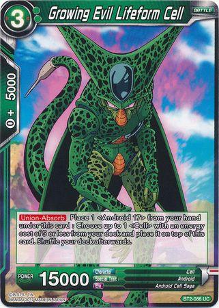 Growing Evil Lifeform Cell (BT2-086) [Union Force] - Doe's Cards