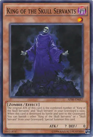 King of the Skull Servants [AP06-EN017] Common - Doe's Cards