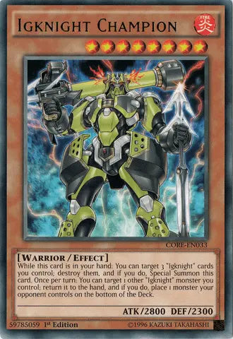 Igknight Champion [CORE-EN033] Rare - Doe's Cards