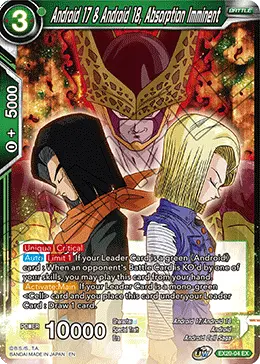 Android 17 & Android 18, Absorption Imminent (EX20-04) [Ultimate Deck 2022] - Doe's Cards