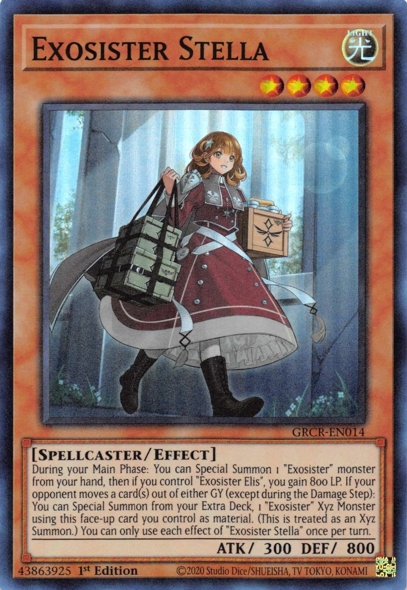 Exosister Stella [GRCR-EN014] Super Rare - Doe's Cards